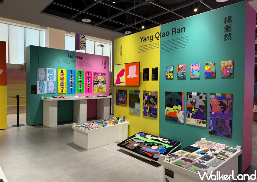 ▲日本人氣平面設計展《C-GFAPHIC/TAIPEI》策展人毛灼然、後藤哲也從繁體中文視角出發,觀察台北當代設計的創作。(攝影:鄭亦庭)