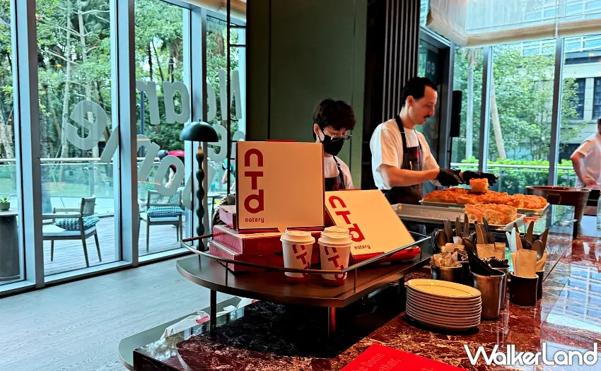 ▲緊鄰臺北大巨蛋的NTD Eatery走義式小酒館路線,以臺灣在地食材演繹義大利家常味。圖 / 編輯 李維唐 攝