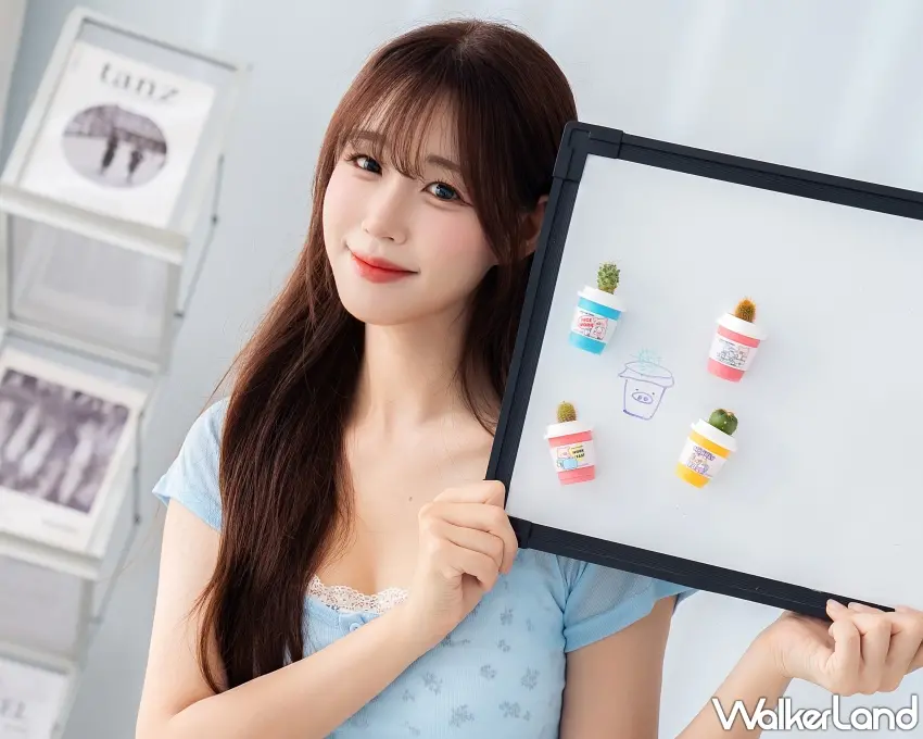 ▲小巧吸睛的迷你咖啡杯磁吸盆栽可以直接吸在屏風或黑板上,可愛外帶杯造型搭配療癒的小多肉植物,為忙碌的工作日常注入滿滿綠意。 圖/7-ELEVEN提供;窩客島整理