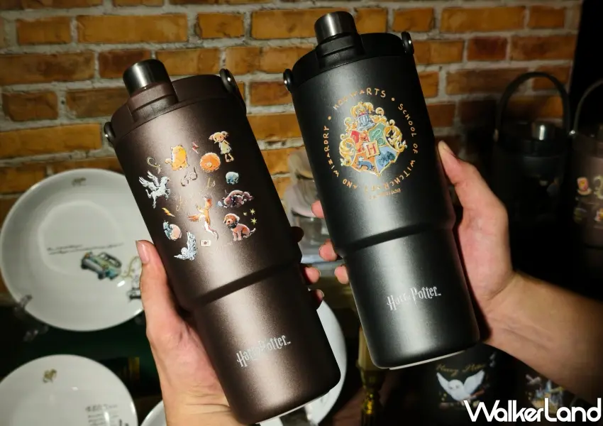 ▲醫療級316不鏽鋼雙飲杯推出霍格華茲學院與奇獸好友等六款主題花色,搭配便攜手把與防滑底套,是上班族戶外隨行的必備質感好物。