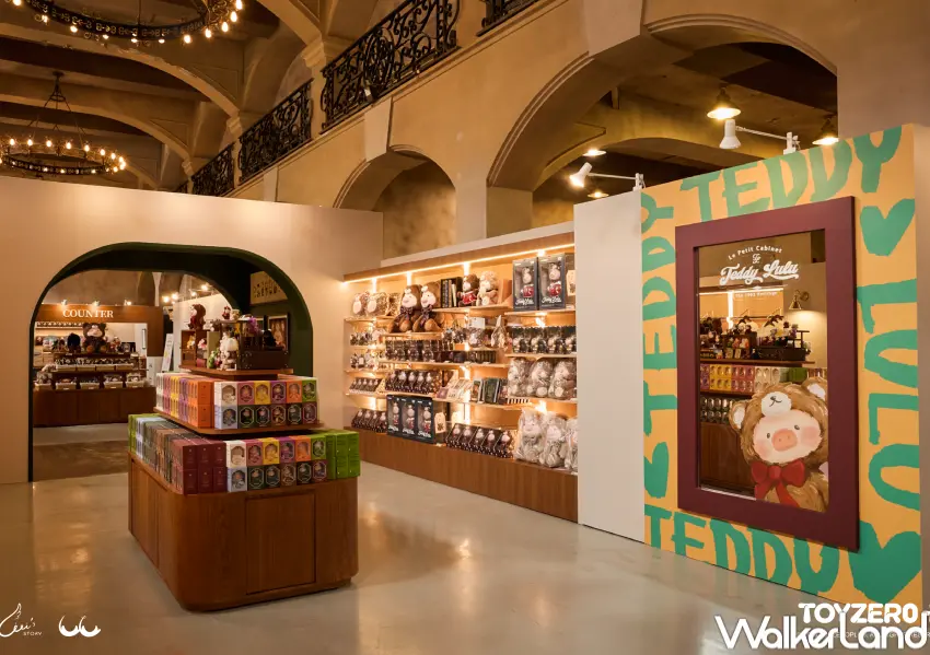 ▲罐頭豬LuLu變身毛茸茸的泰迪Lu,養豬人快衝華山「Teddy LuLu 時空雜貨店」。