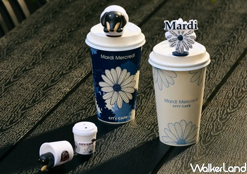 ▲獨家開發四款發光造型杯塞公仔，附贈專屬貼紙供自由DIY黏貼，兼具擺飾與小夜燈功能。   