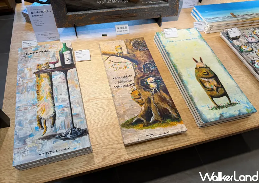 ▲日本藝術家TOKINOIRODORI個展「一頁繪本原畫展覽」即日起於 TSUTAYA BOOKSTORE信義店免門票參觀。(攝影:鄭亦庭)