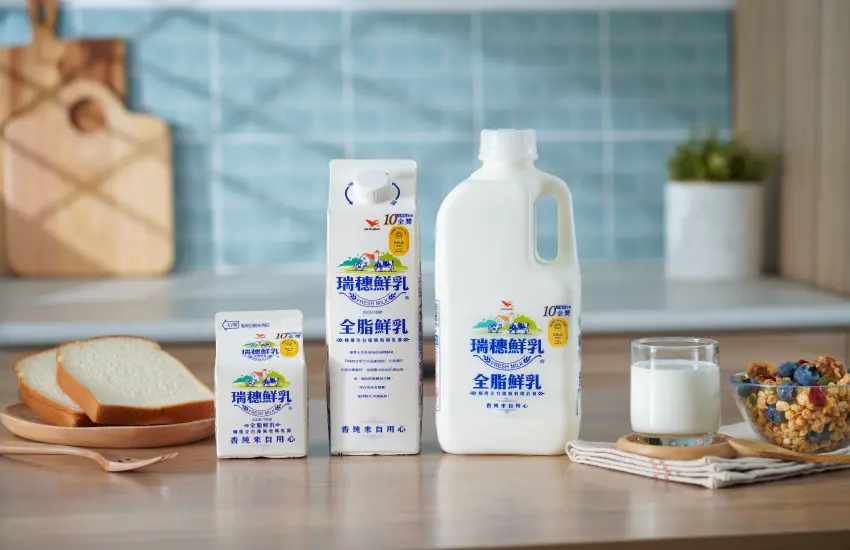 ▲早餐搭配鮮乳是許多人開啟一天的日常。瑞穗鮮乳日復一日堅持追求卓越好品質,連續10年獲得國際金獎肯定,是全家人日常最值得信賴的選擇。(圖/WalkerLand攝)