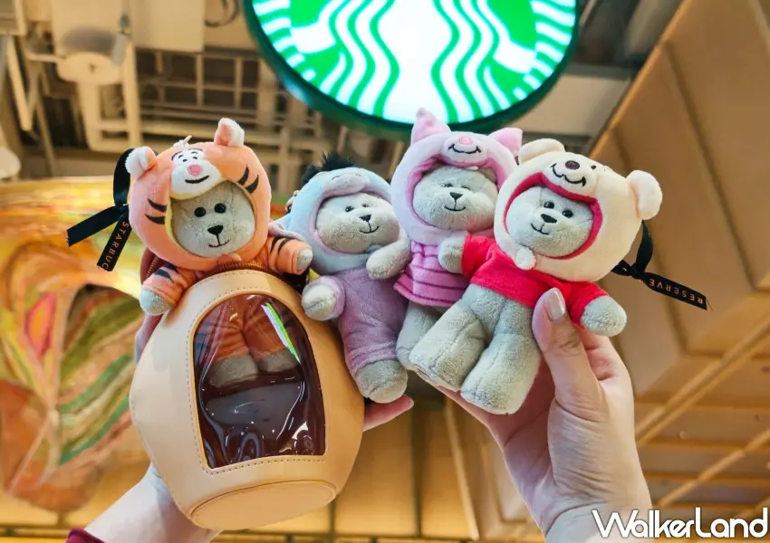 ▲星巴克攜手迪士尼推出小熊維尼裝扮組,Bearista變身百畝森林好朋友角色引起粉絲搶購。(攝影:鄭雅之)