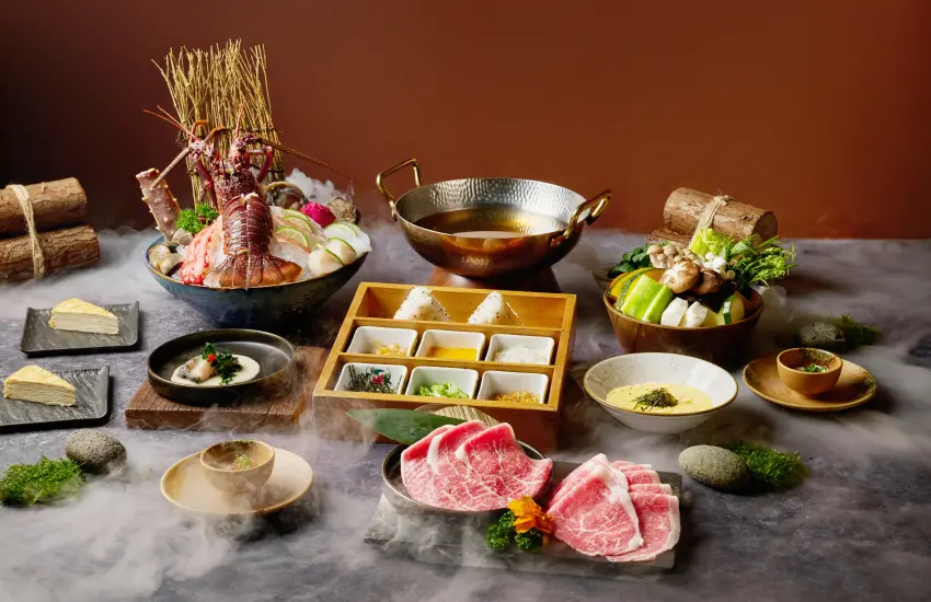 ▲龍王七品雙人套餐能一次享受到頂級食材交融的奢華滋味
