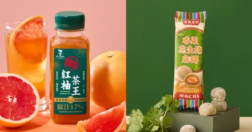 7-ELEVEN秋季震撼新品！龜記爆款紅柚茶王全台開賣咬得到果粒，香菜花生捲麻糬衝擊味蕾登場