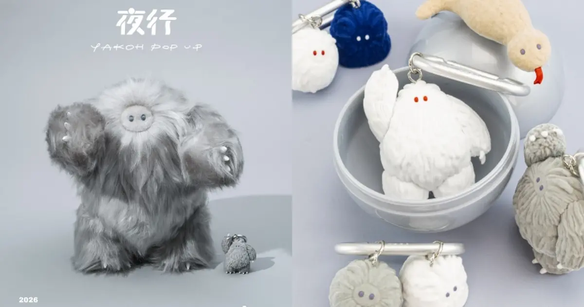 日本精緻轉蛋大廠KenElephant攜手作家佐藤穗波！夜行快閃店登陸東京御茶之水，限定手作娃娃與怪萌公仔必搶