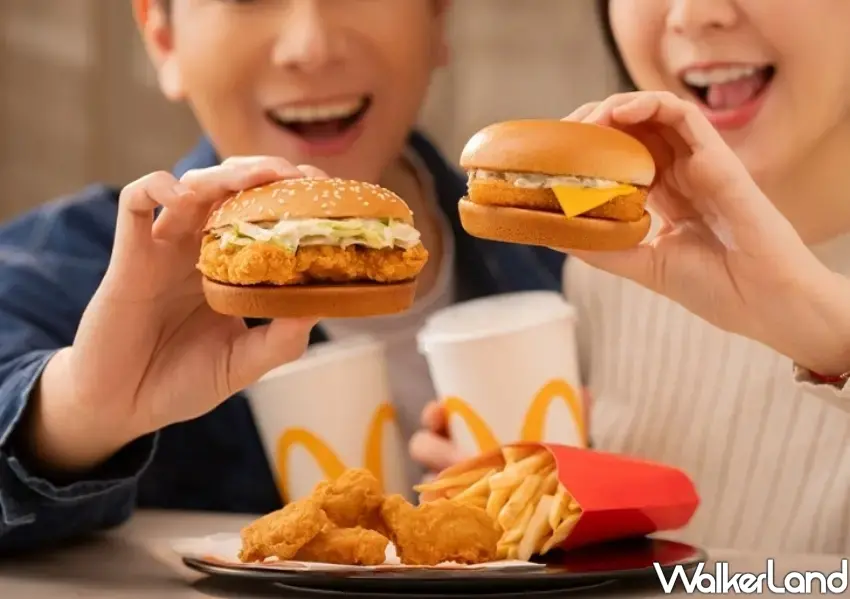 ▲深受民眾喜愛的麥當勞1+1星級點主打紅區配白區自由組合,讓小資族用銅板價享受豐富的優惠美味。