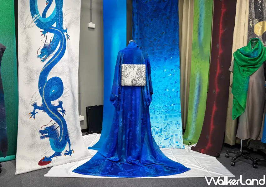 ▲台灣最大東京和服展!JAPAN KIMONO PAVILION進駐2026台北時裝週,即日起至10/18於台北空總登場。(攝影:鄭亦庭)