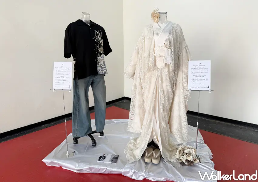 ▲東京和服展現場集結京都西陣織百年老舖、潮流和服品牌等,呈現從傳統到現代的多元和服風貌。(攝影:鄭亦庭)