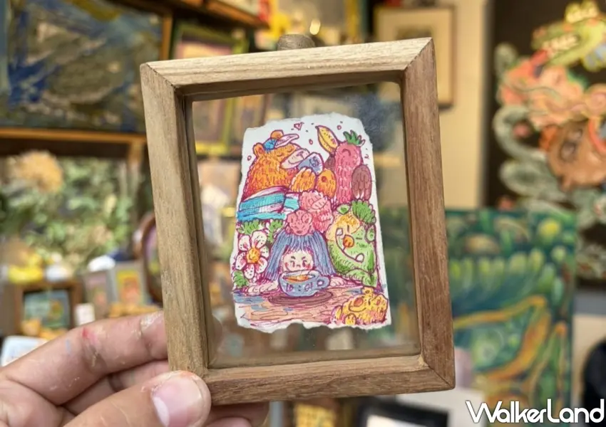 ▲泰國插畫品牌oattor以幽默可愛且充滿鮮明個性的畫風創作精緻微型插畫,為文青創作添增別緻風格。