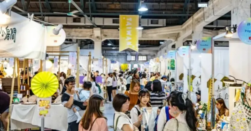 台北文青要衝手作市集！超過200攤「國際手作設計節」快閃華山，72家日韓海外店不用出國就能買