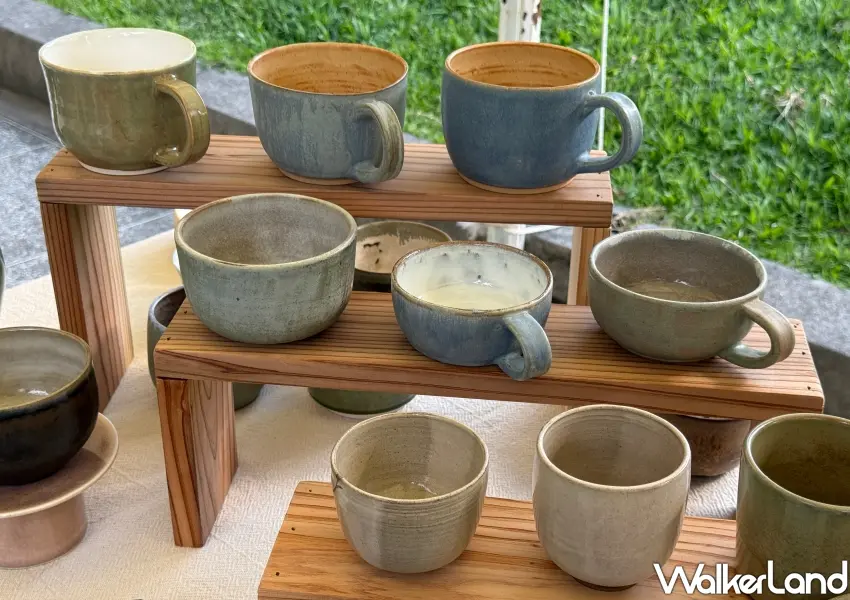 ▲質感文青最愛的莫蘭迪色系手作陶瓷馬克杯與茶杯,為日常居家生活增添質感品味。(攝影:鄭雅之)