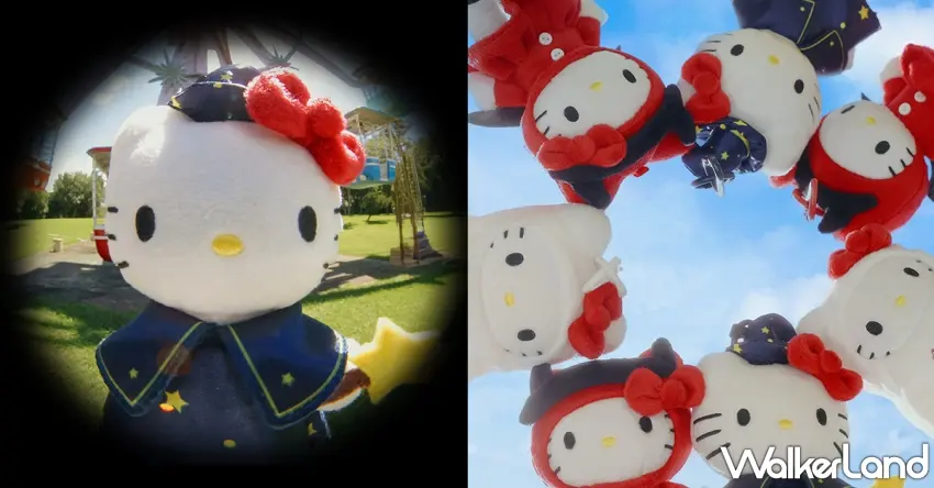 ▲萬聖Hello Kitty這次真的變得不一樣了,戴上星星魔法帽、換上紅色小惡魔裝,還有白色小幽靈造型,每隻都有可愛的絨毛細節與長腿設計,光是把不同角色排在一起就充滿收藏樂趣。圖/AIR SPACE提供;窩客島整理