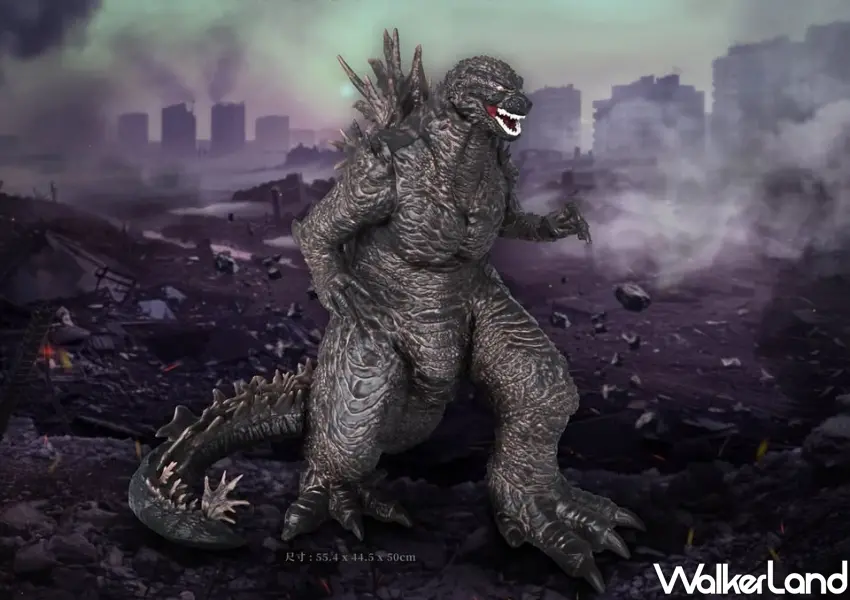 ▲威秀影城獨家推出「哥吉拉-0.0」3D造型爆米花桶，高達19.5吋的巨無霸比例展現極致王者氣場，成為怪獸迷必收藏的夢幻逸品。