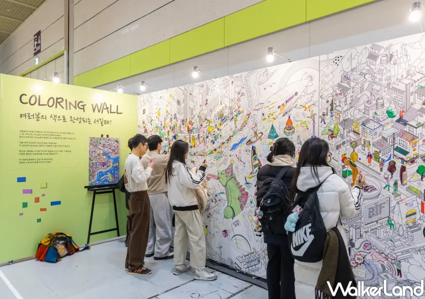 ▲首爾插畫展特別針對台北站量身打造2大專屬主題展區。