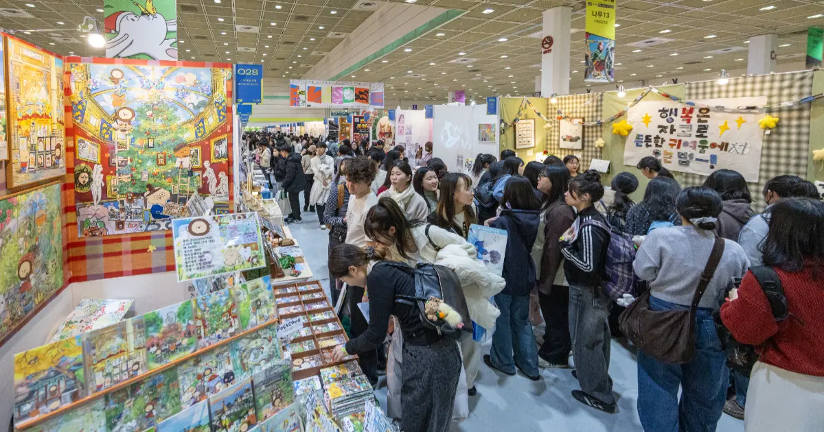 連假衝華山插畫市集！首度登台「首爾插畫展SIF」連3天開逛，160位韓國創作者超好買