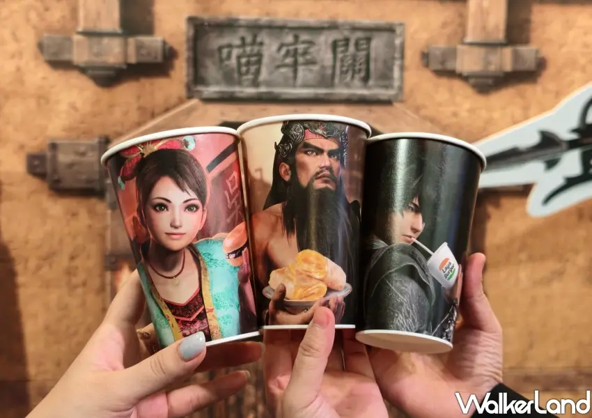 ▲活動期間連冷飲杯與漢堡袋都全面換上真三國無雙聯名包裝,讓大家吃早餐也能感受濃濃的戰場氛圍。(攝影:鄭雅之)
