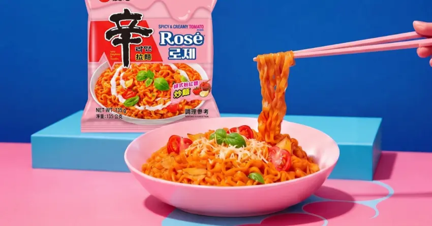 泡麵控先囤貨！辛拉麵Rosé粉紅醬aespa大推，奶香微辣超開胃、隱藏吃法曝