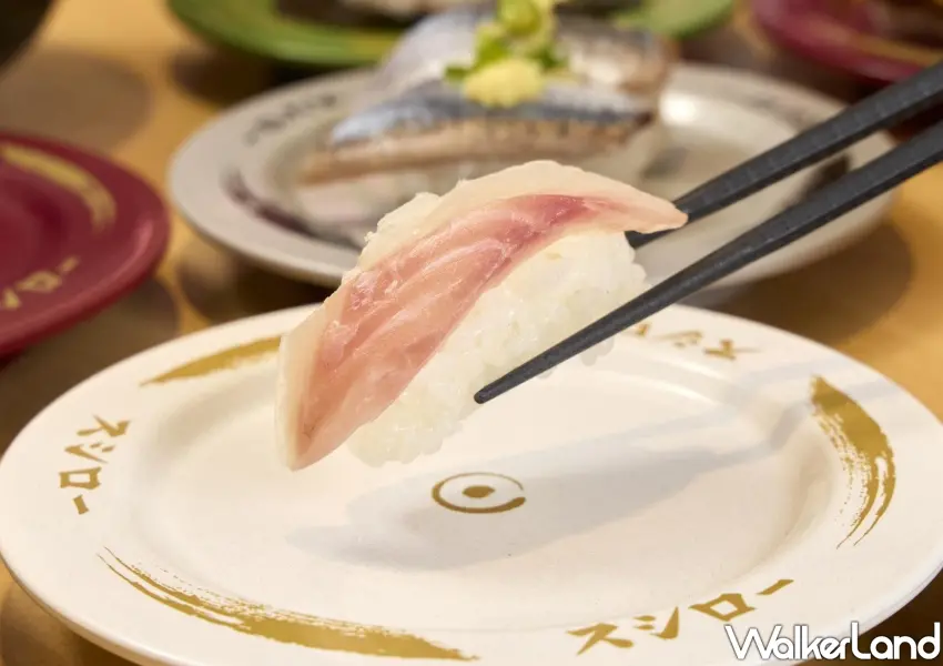 ▲壽司郎首次限量販售日本產千年鯛,肉質緊實彈嫩且帶有淡雅脂香,咀嚼間釋放細緻鮮甜滋味。