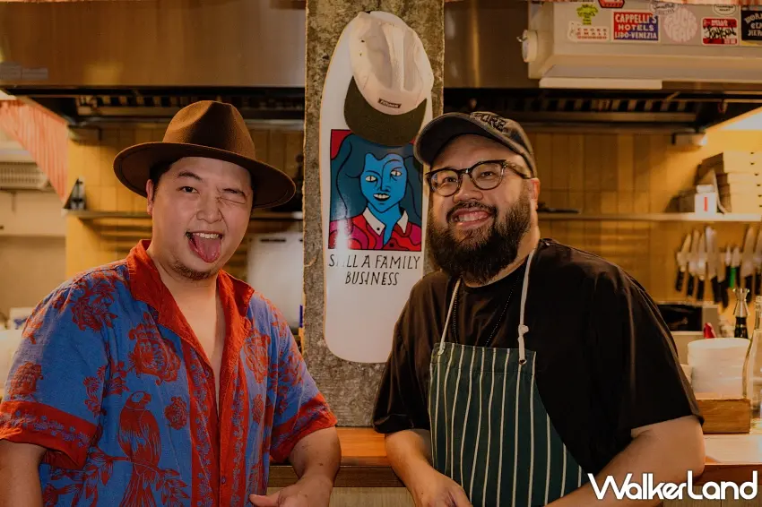 ▲新加坡鬼才主廚Bjorn Shen遇上台灣週末炸雞俱樂部主廚Jeek Pan,2位熱愛創意料理的主廚這次終於聯手!一個擅長奔放香料與跨界料理,一個喜歡挑戰炸雞的不同吃法,讓這場限定2天的跨國合作更有看頭。圖/週末炸雞俱樂部提供;窩客島整理