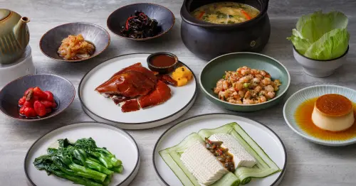 九華樓平日午餐4人只要2,980元！金黃脆皮吊燒雞、鮮蝦鬆到鴨蛋黃布丁，6道粵菜台北台中都吃得到