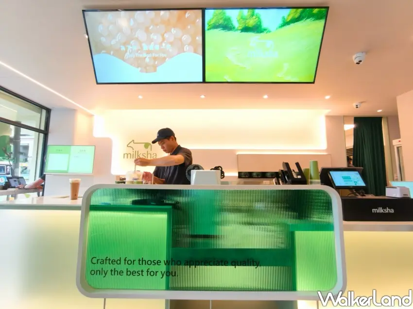 ▲迷客夏全球首間示範店正式亮相,打造融合極簡美學與自然景緻的嶄新消費空間體驗。(攝影:鄭雅之)