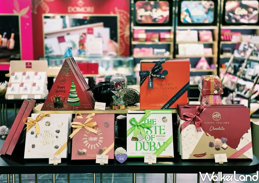 ▲精品巧克力選品店CupiCho推出世界巧克力大賞,集結多國節慶禮盒與杜拜風味巧克力,享任選折扣優惠。