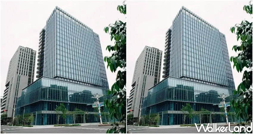 ▲小檜溪置地廣場複合式商業大樓佔地約3500坪，結合百貨購物商場與高樓層辦公空間，提供全方位的休閒體驗。