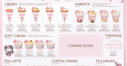 日本三麗鷗粉絲快衝名古屋！Hello Kitty變身麵包娃娃、粉紅玩偶吊燈超夢幻，還有全品牌唯一咖啡廳