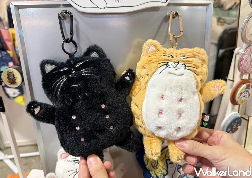 ▲Pinkoi市集超過170攤IP文具品牌開逛!台灣品牌「WOOOGUO鼻涕狗&臉臉貓」、「蛋定人生」。(攝影:鄭亦庭)