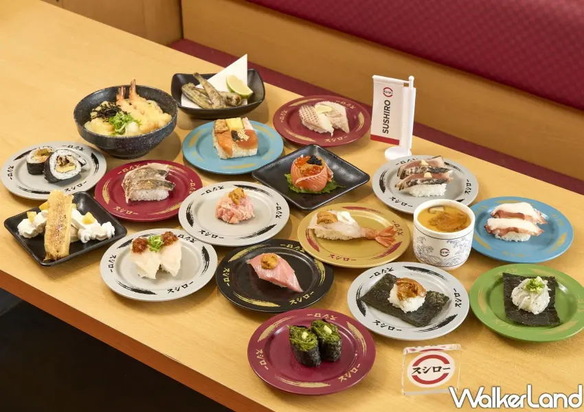 ▲壽司郎秋冬菜單陣容豐富,除了期間限定海膽祭,更匯集日本各地產地直送海鮮與道地關西壽司。