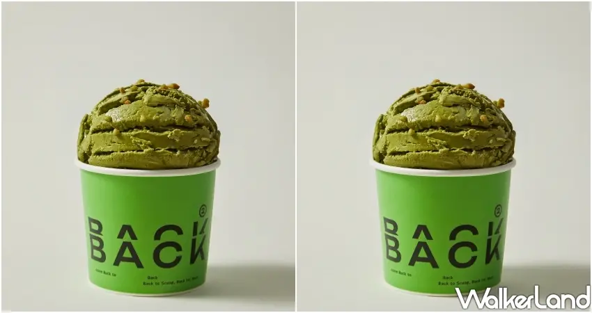 ▲嚴選三款日本抹茶調配的Matcha-G抹茶基因冰淇淋，搭配烘烤蕎麥粒增添爽脆口感。
