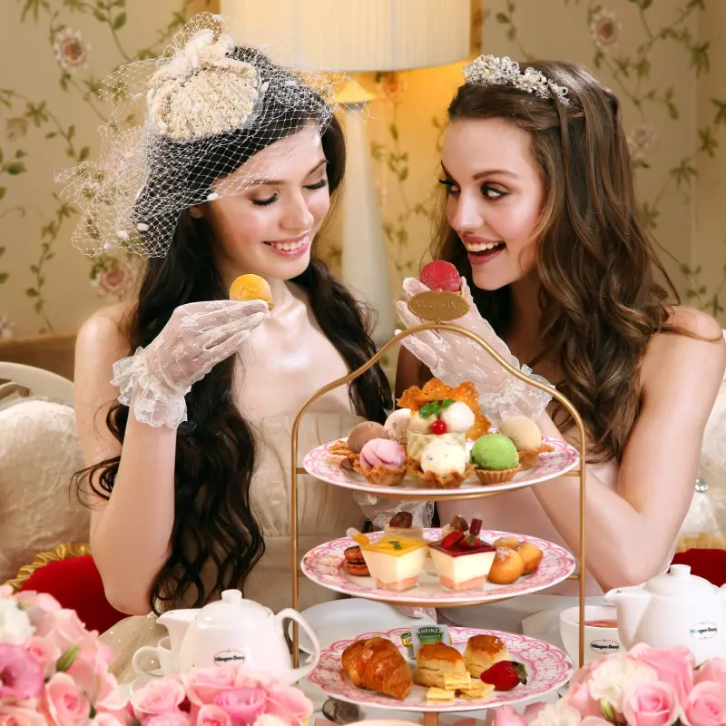 【美食News】Häagen-Dazs春季限定皇家繽紛午茶，姊妹淘的專屬包廂！