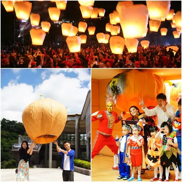 飛天南瓜 只有平溪天燈看得到！