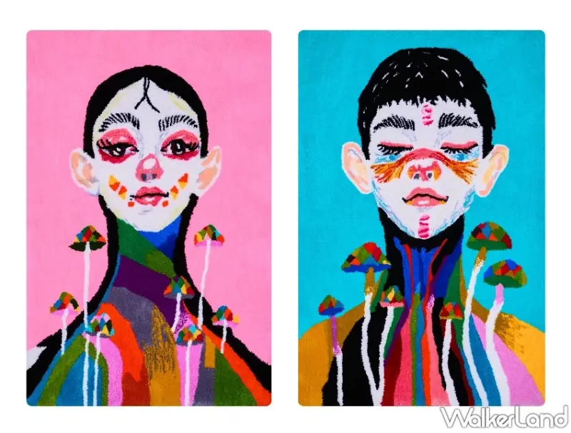 2025 ART TAIPEI焦點「雷沙・達岜斯」織出泰雅靈性之光，全台最大手工菱形地毯「祖靈之眼」震撼台北藝博會。