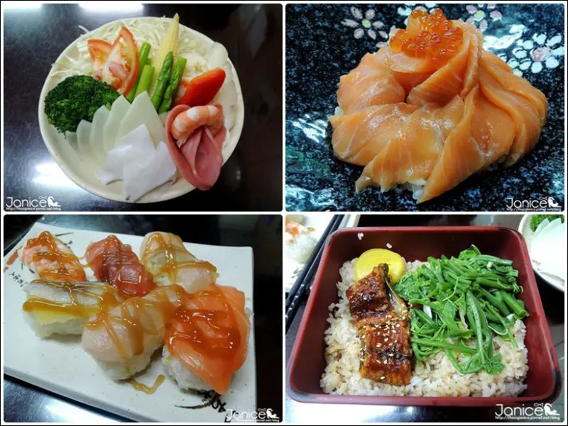 食記° 花蓮 -【 湘壽司 】還算平價的生魚片，可是鰻魚飯讓人好失落啊