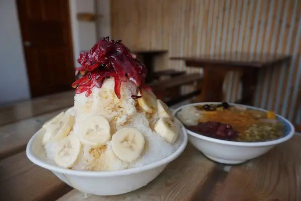 金華61冰店-麵茶冰.綠豆蒜.洛神花香蕉冰,古早味和神組合一次滿足!