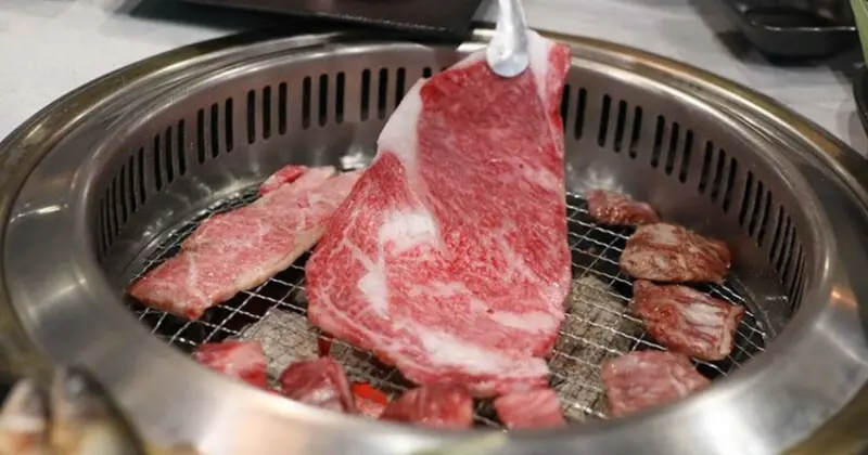 竹北燒肉吃到飽！肉當家燒肉一番799和牛海鮮任你點，啤酒也喝到飽。