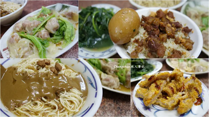 台中西區【阿隆麵攤】向上市場古早味傳統小吃美食