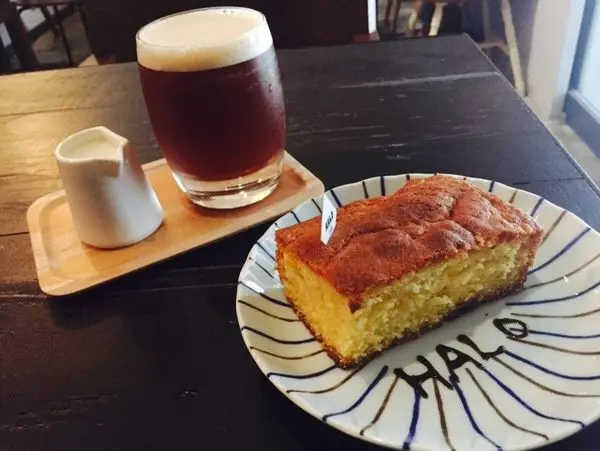 捷運市政府站 ✿ HALO cafe ✿ 食尚玩家-莎莎 開的咖啡廳~ 招牌莎莎LOGO超可愛!