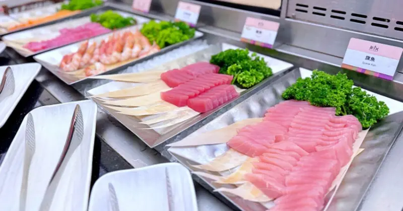 宜蘭吃到飽！蘭城百匯自助餐廳3.5小時吃到飽，帝王蟹、天使紅蝦、烤鴨無限吃。