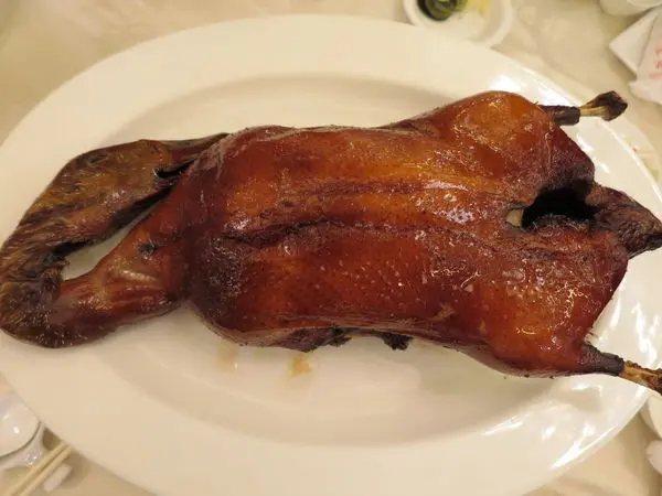 20150424@台北龍都酒樓 等了二個月烤鴨果然名不虛傳