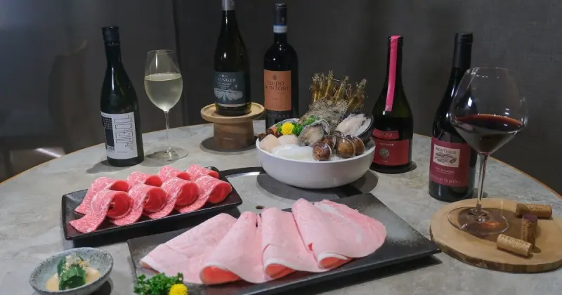 火鍋搭清酒！橘色涮涮屋聯手唎酒師冠軍，火鍋專屬酒單 和牛搭清酒絕配。