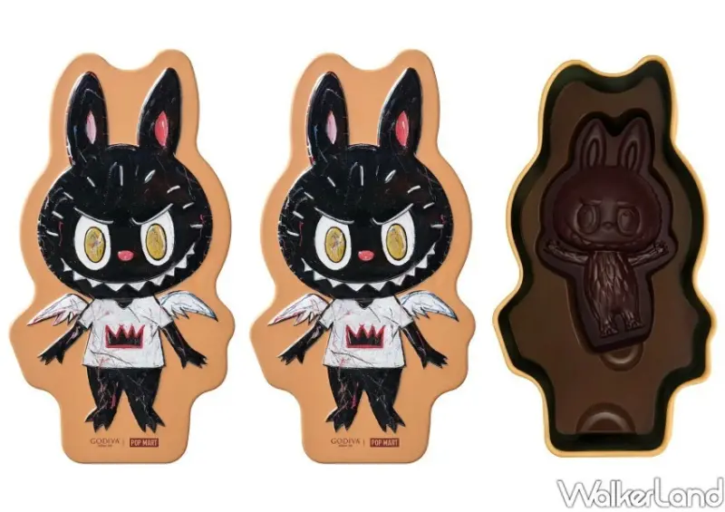 小七也有LABUBU巧克力！GODIVA、LABUBU新聯名，榛果巧克力霜淇淋要吃。