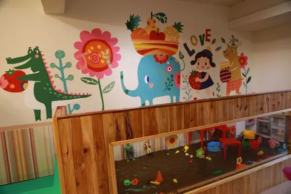 【食】新北--淡水親子餐廳-竹圍朵喵喵廚房，體驗決明子沙坑，辦派對PARTY包場聚會的好選擇