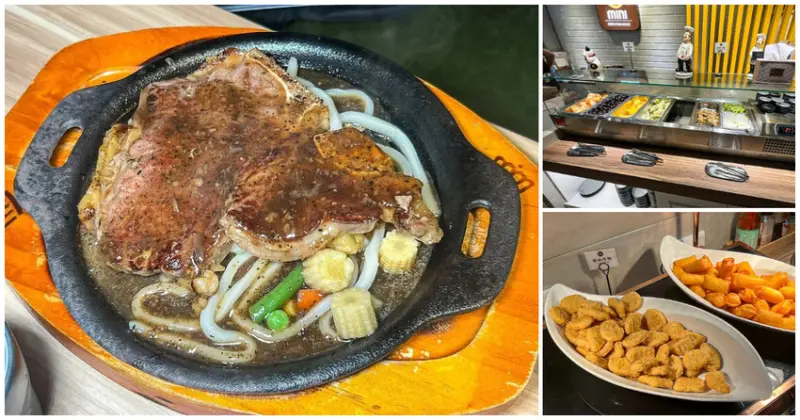 299元台北吃到飽超佛！貴族世家mini大安信義店，牛排搭自助吧吃到飽。