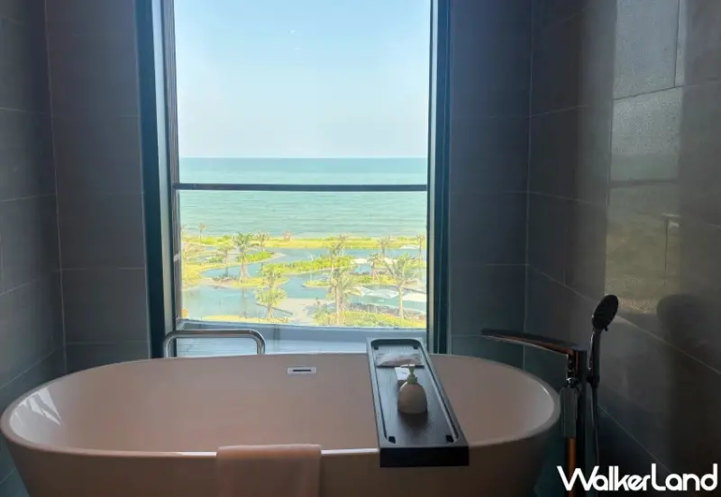 遠離下龍灣人潮！北越觀瀾島悅椿度假酒店開箱，北越最大戶外無邊際用池、泡湯、滑索一站體驗。