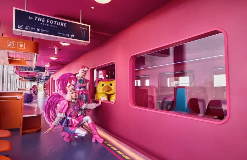 Kawaii可愛文化教父增田Sebastian操刀，日本首座廢棄高架鐵道餐廳京都梅小路夢幻登場。